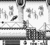 une photo d'Ã©cran de Castlevania 2 - Belmont s Revenge sur Nintendo Game Boy